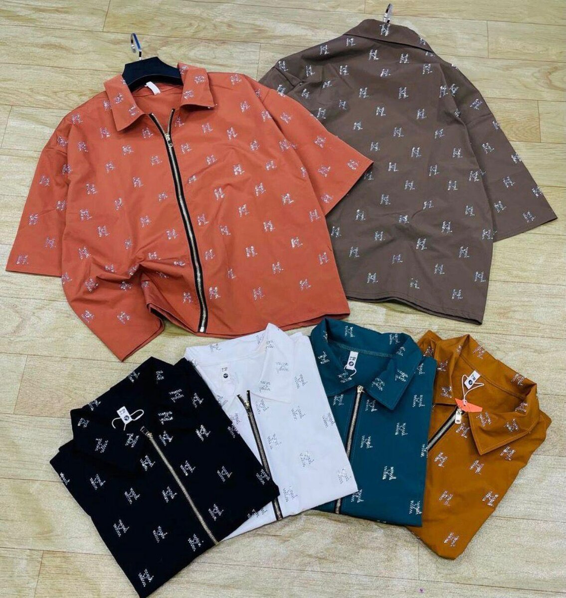 Chemises à fermeture éclair élégantes