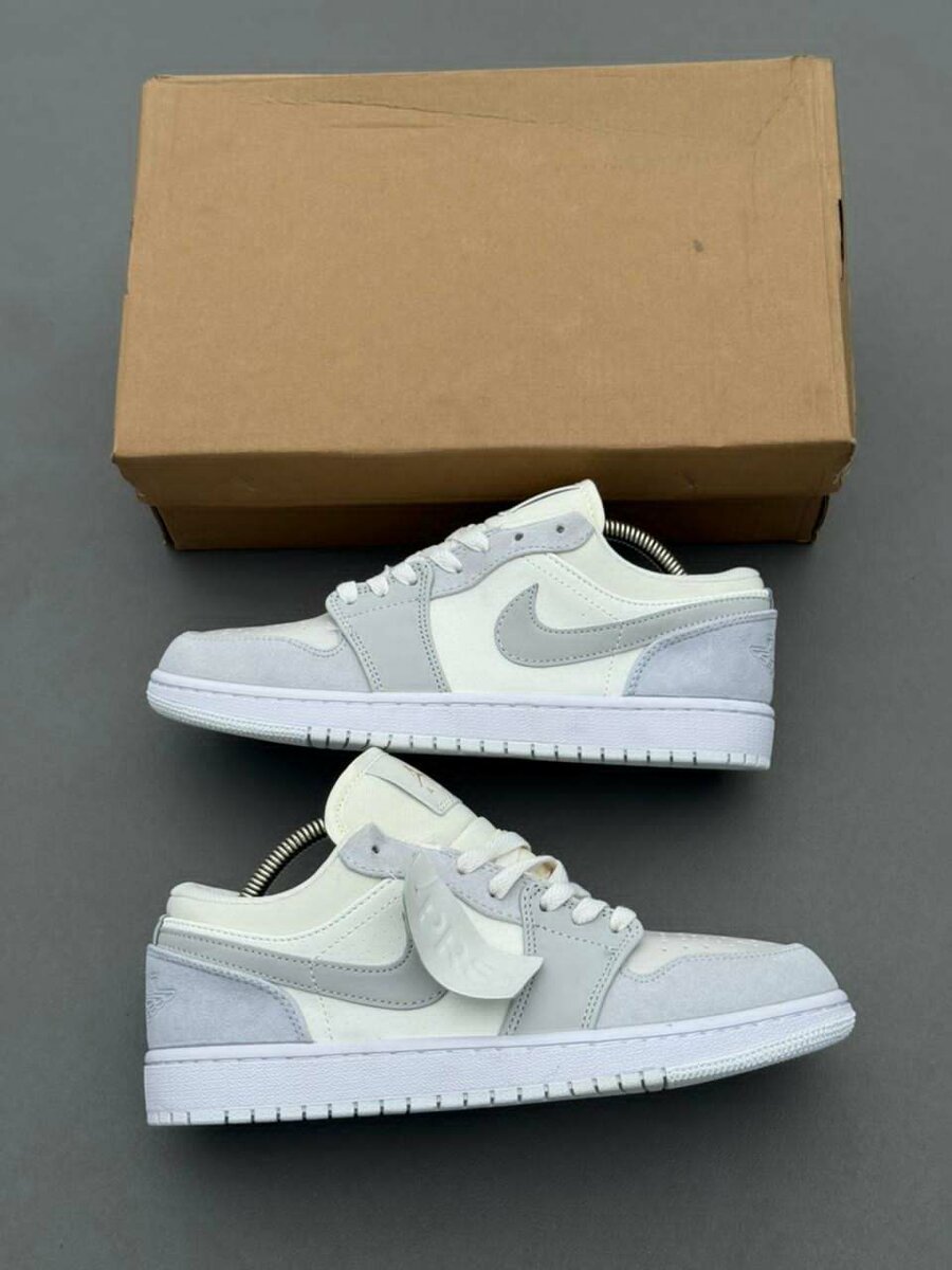 Baskets blanches en cuir élégantes