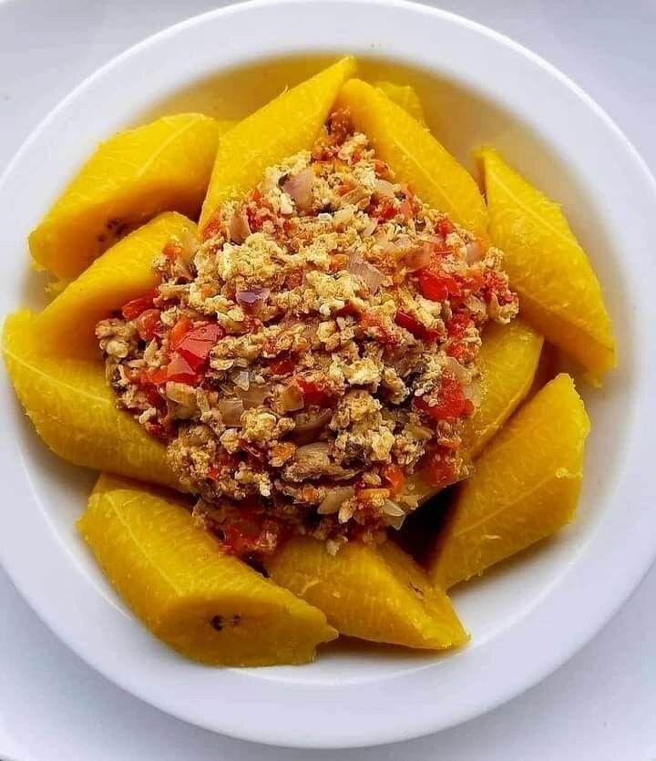 Apkessi aux oeufs brouillé