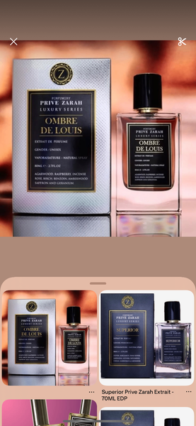 Parfum Luxe Prive Zarah 70ml