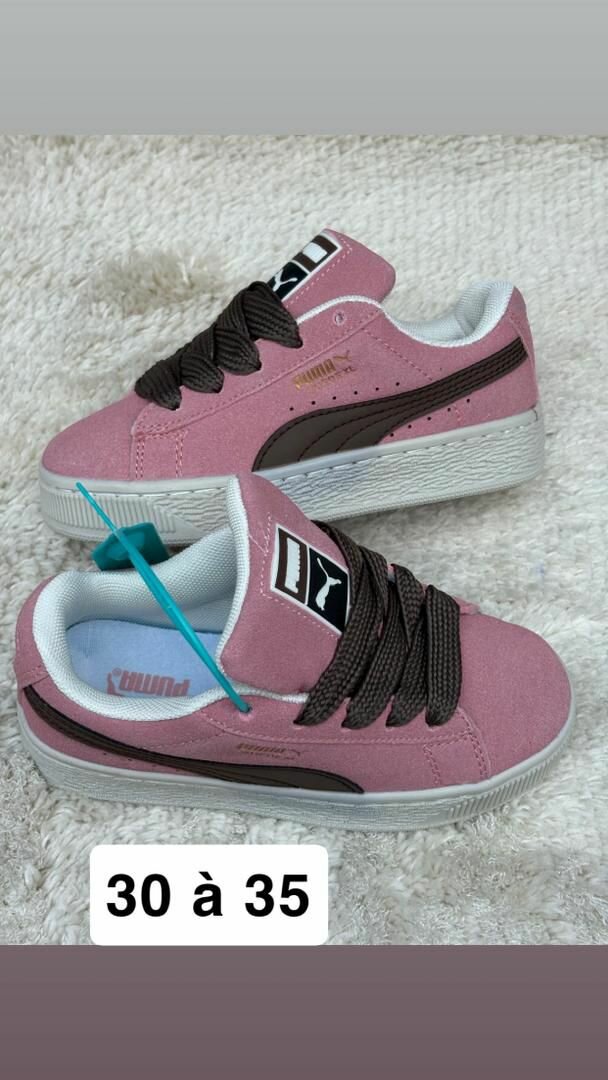 Chaussures enfants puma suede