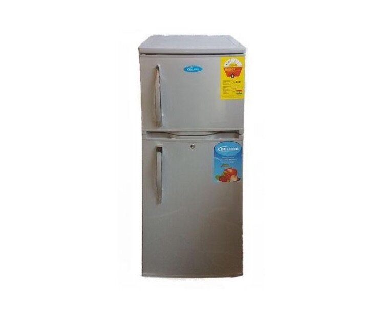 DRF - 122 Double Door Refrigerator - 122 Litres - Grey