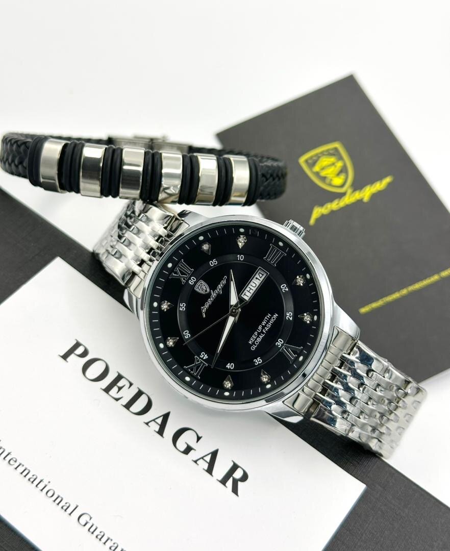 Montre Hommes POEDAGAR Élégante