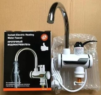 Hot Water Tap Instant Heating Electric Water Heater Faucet, instant electric water heater tap, instant electric geyser, Electric Water Tap, Water Heater, Digital Display with Shower Head for kitchen and bathroom, Water Geezer