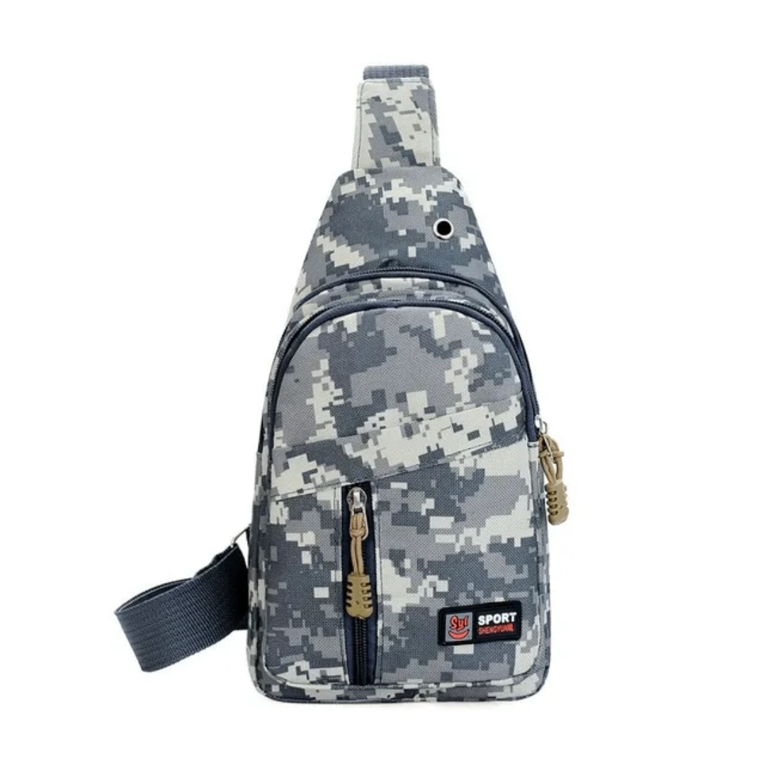 Sac à bandoulière camo sport