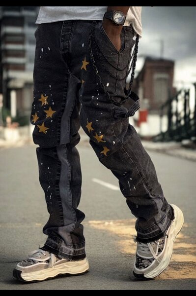 Jean cargo homme style urbain