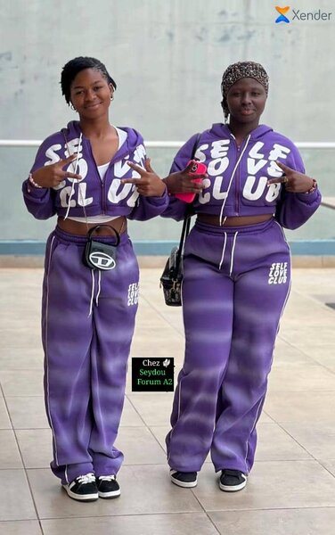 Ensemble de survêtement violet