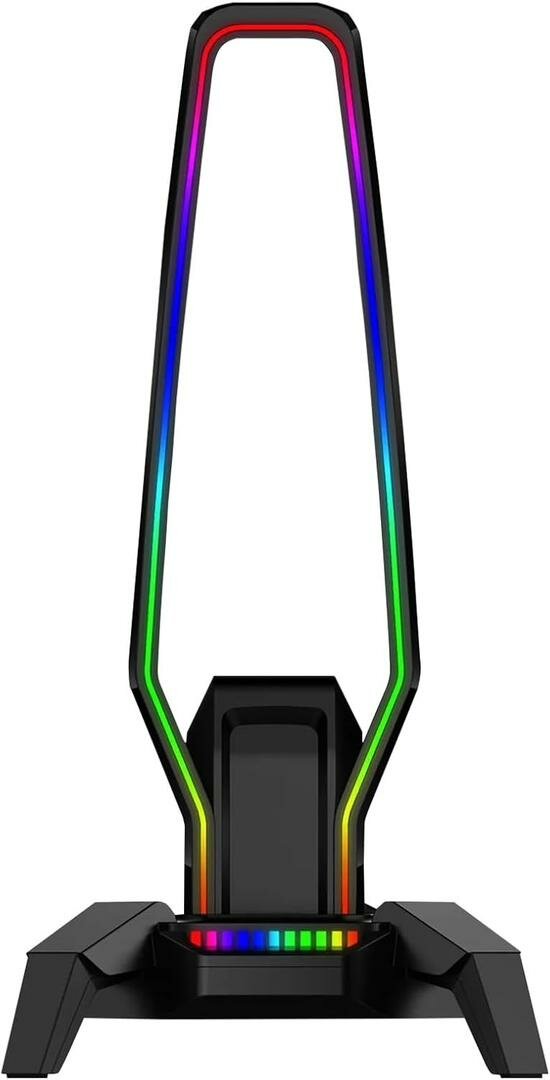 Support casque gaming RGB