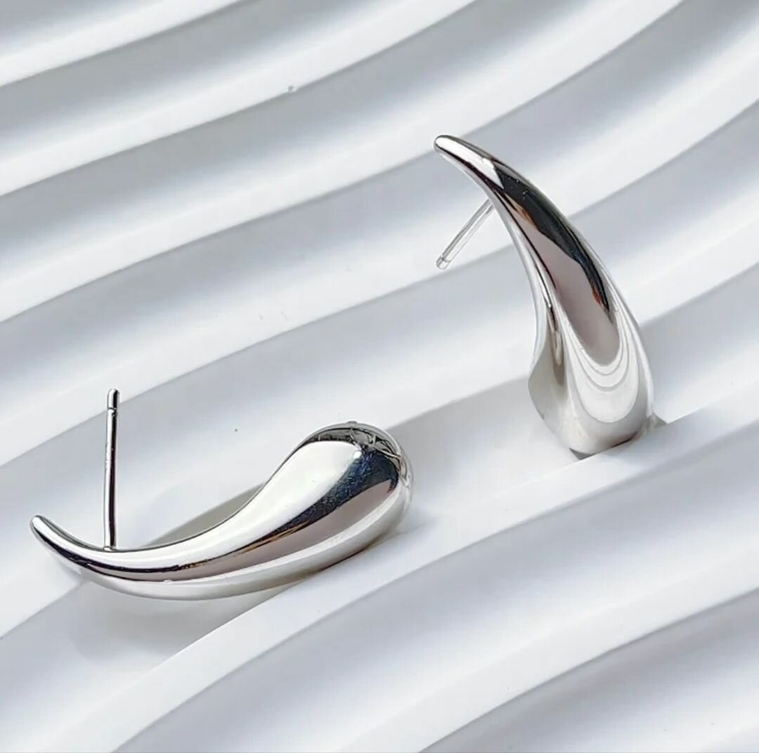 Boucles d'oreilles argent élégantes