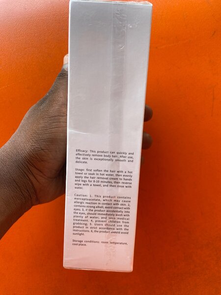 Épilation creme