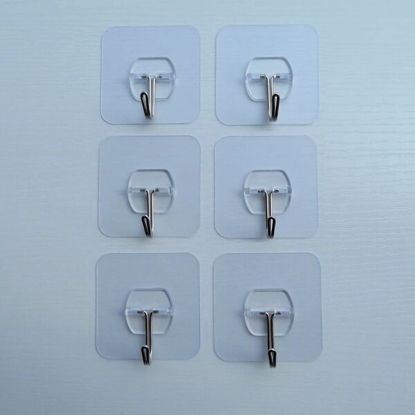 40 Crochets muraux adhésifs