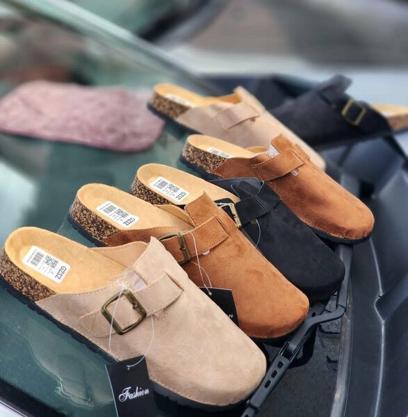 Sabots en daim confortables