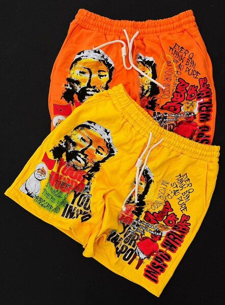 Shorts multicolores tendance