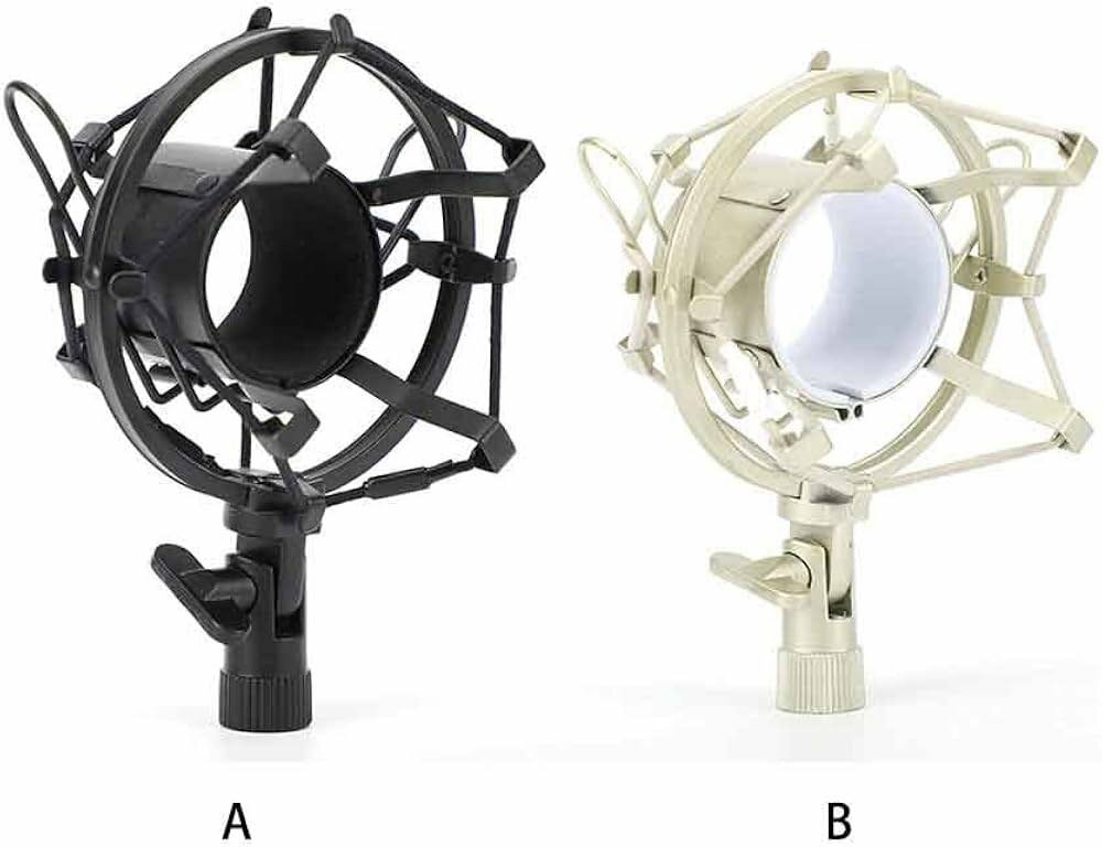 METALLIC SPIDER MICROPHONE HOLDER