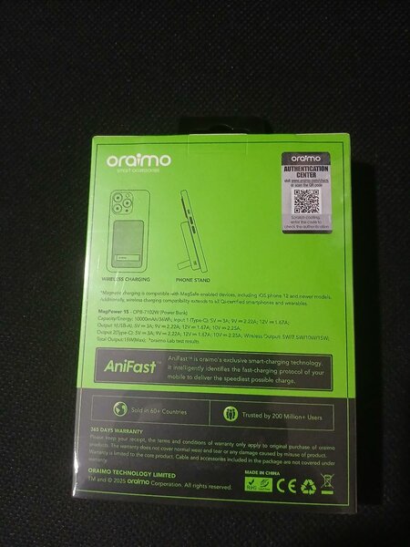 Oraimo MagPower 15 | OPB-7102W