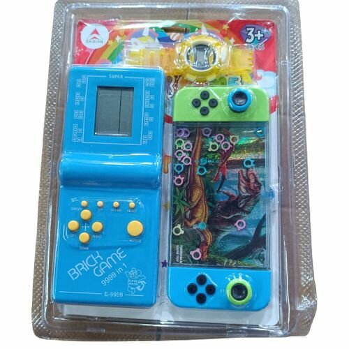 Console &Eacute;lectronique Tetris+ Deux Gadgets Pour Enfants