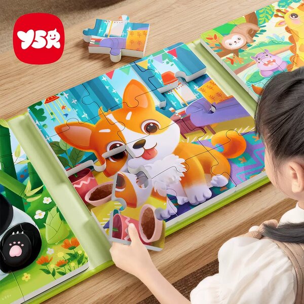 Puzzle Enfant Animal Coloré