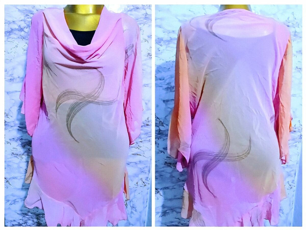 Robe imprimé élégante femme