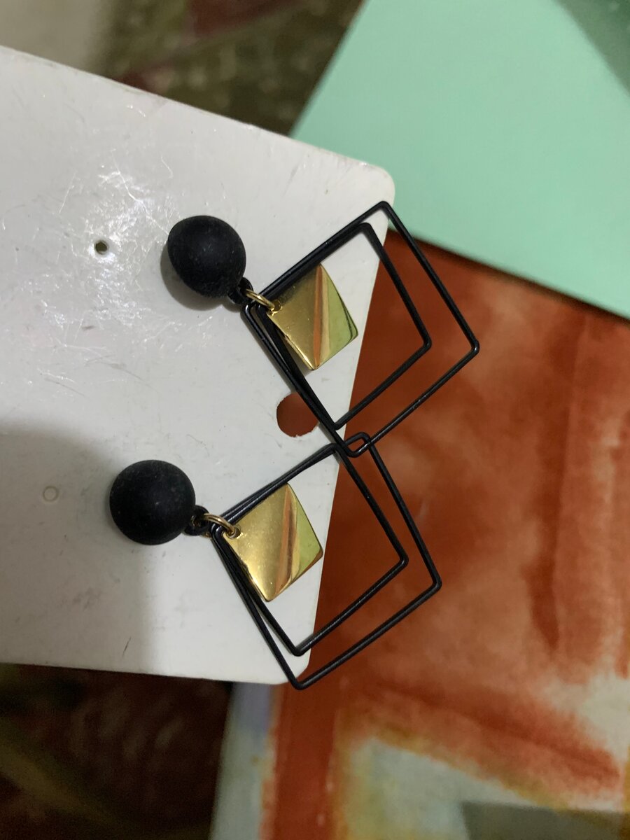 Boucles d'Oreilles Géométriques