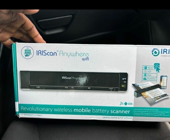 Scanner Portable Sans Fil