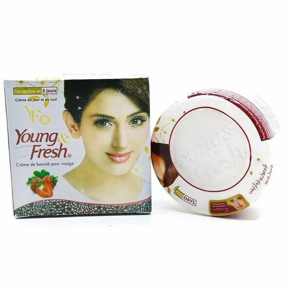 Young fresh facial cream