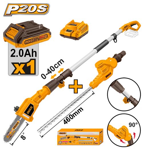 Scie à perche sans fil P20S