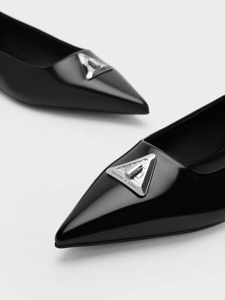 Ballerines noires élégantes