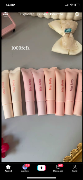 Gloss hydratant Miss Beauty