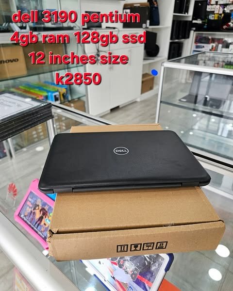 Dell latitude 3190 pentium intel with 4gb ram 128gb ssd 12