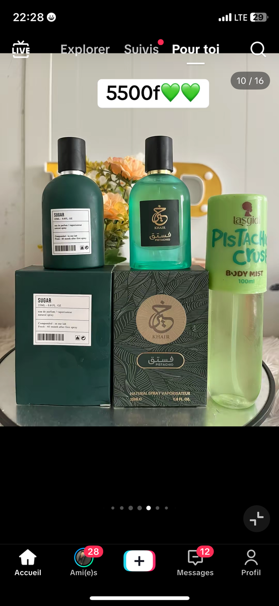 Lot de Parfums et Brumisateurs