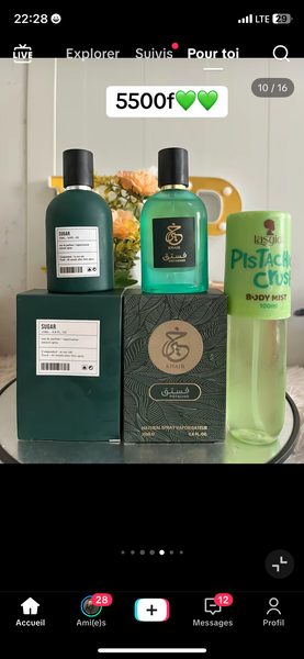 Lot de Parfums et Brumisateurs