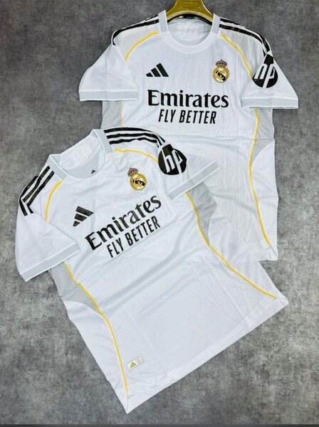 Maillot de football blanc adulte
