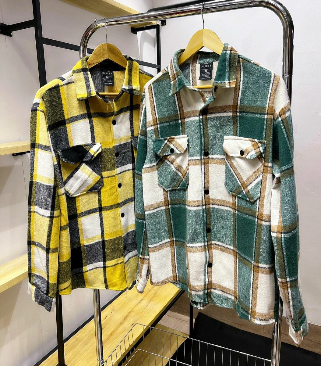 Flannel shirts