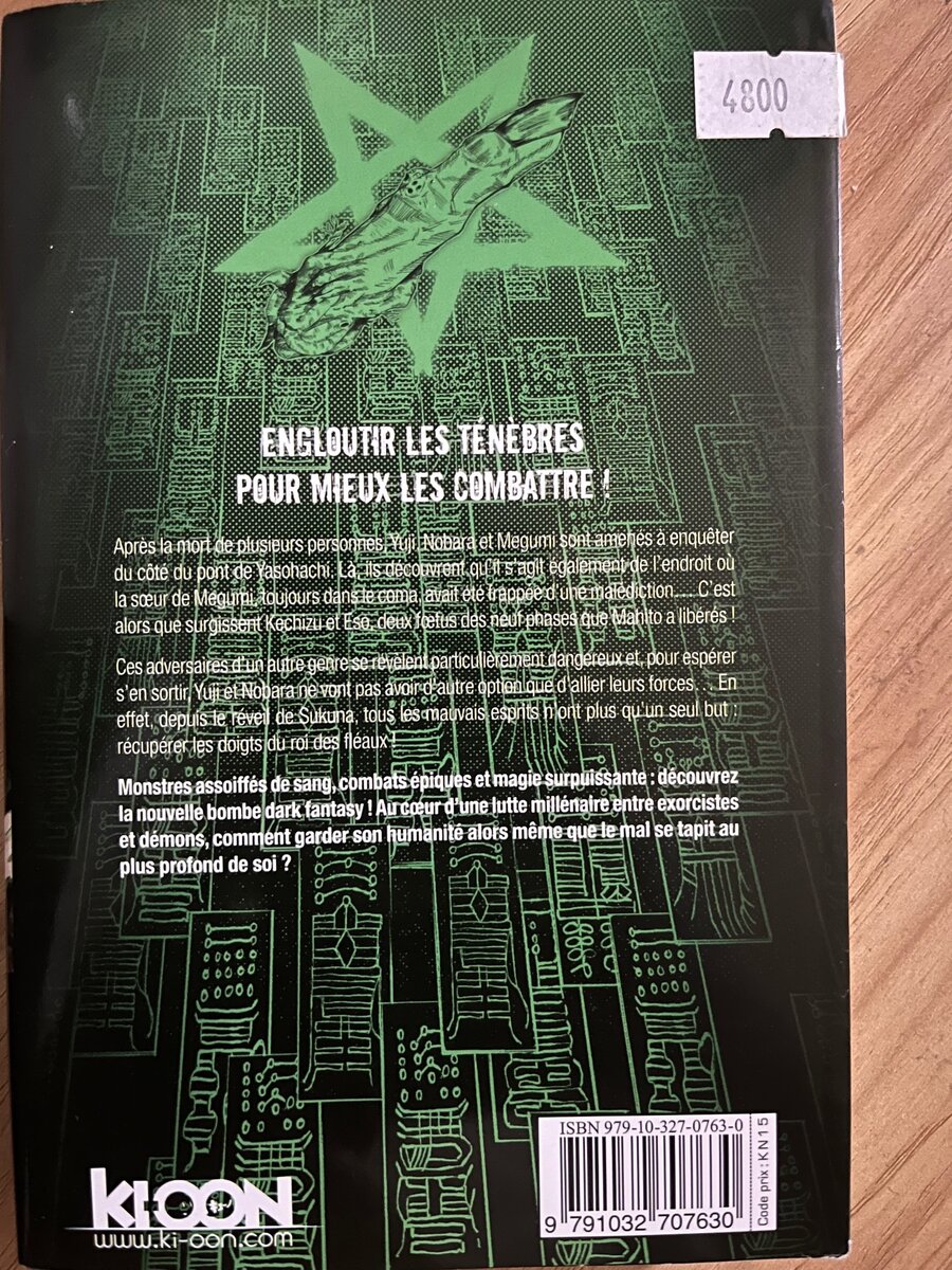 Jujutsu Kaisen tome 8