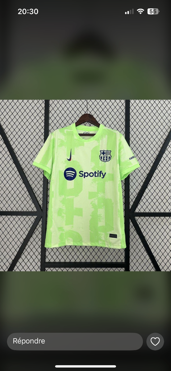 Maillot version supporter