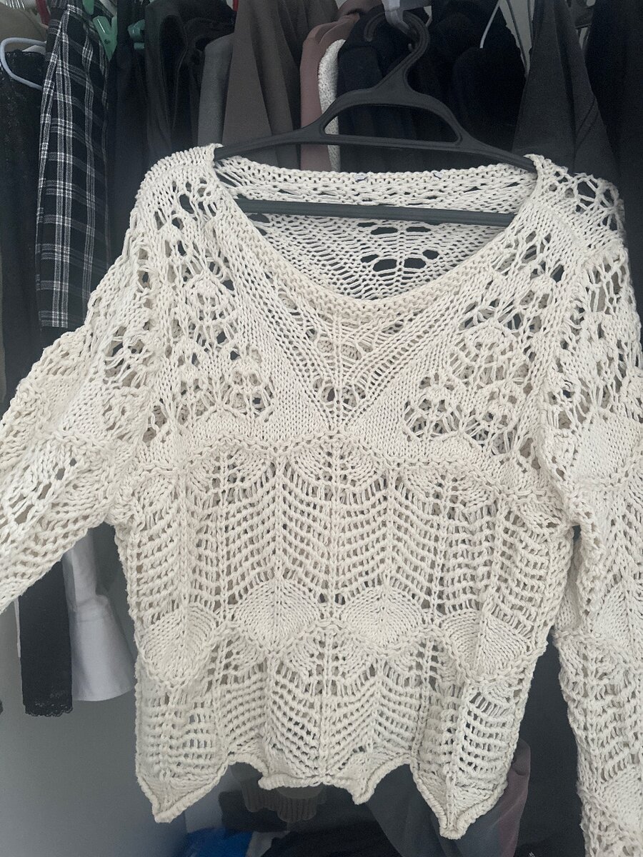 Вязанный свитер ZARA