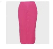 Pink Cotton Skirt