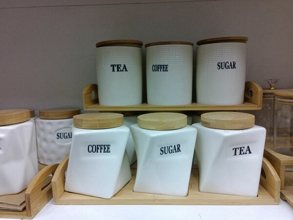 Фарфор для кофе, сахара, чая.