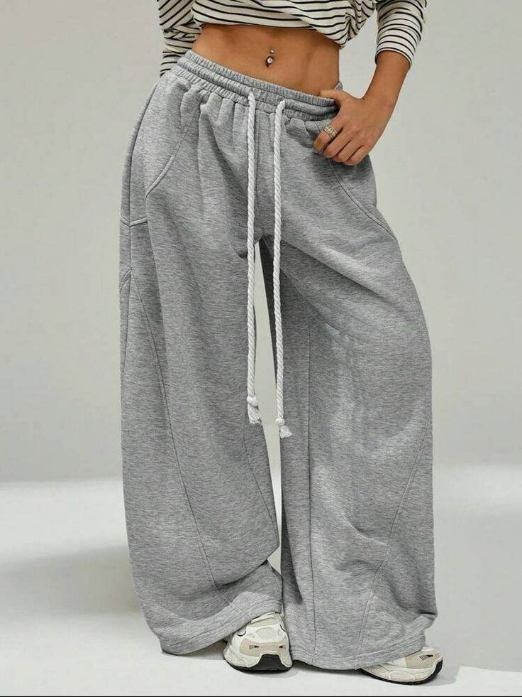 Pantalon Large Confort Femme