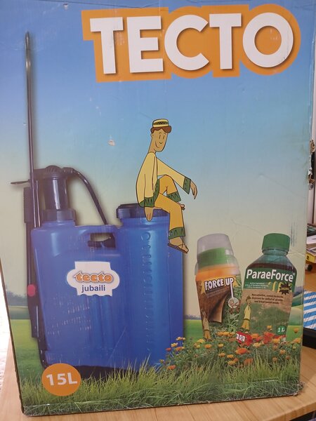 Tecto knapsack sprayer 15L
