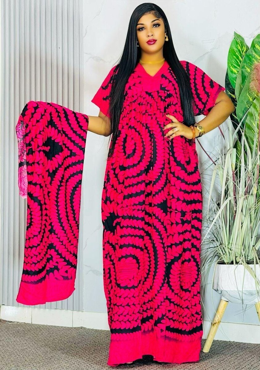 Robe Maxi Éthnique Femme