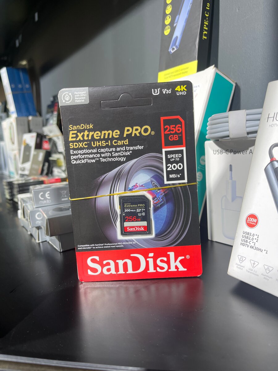 Carte SanDisk Extreme PRO 256 Go