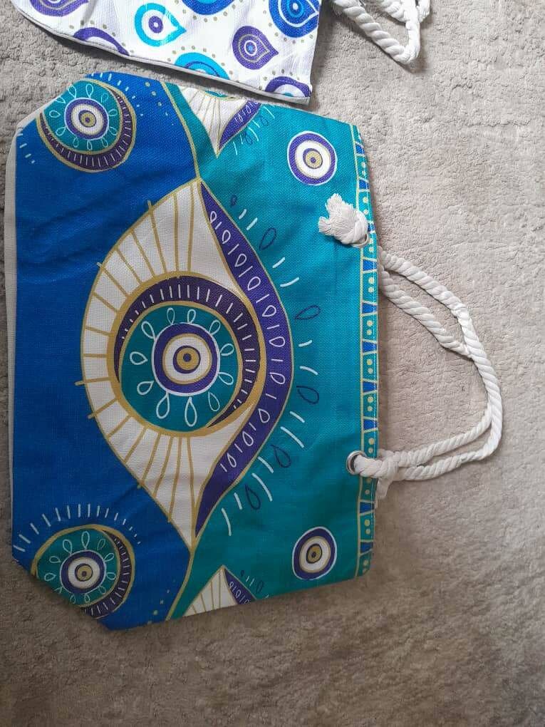 Sac en toile motif œil