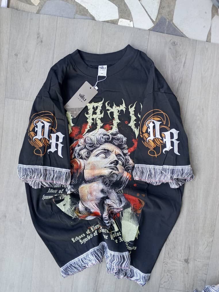 T-shirt oversize imprimé mode