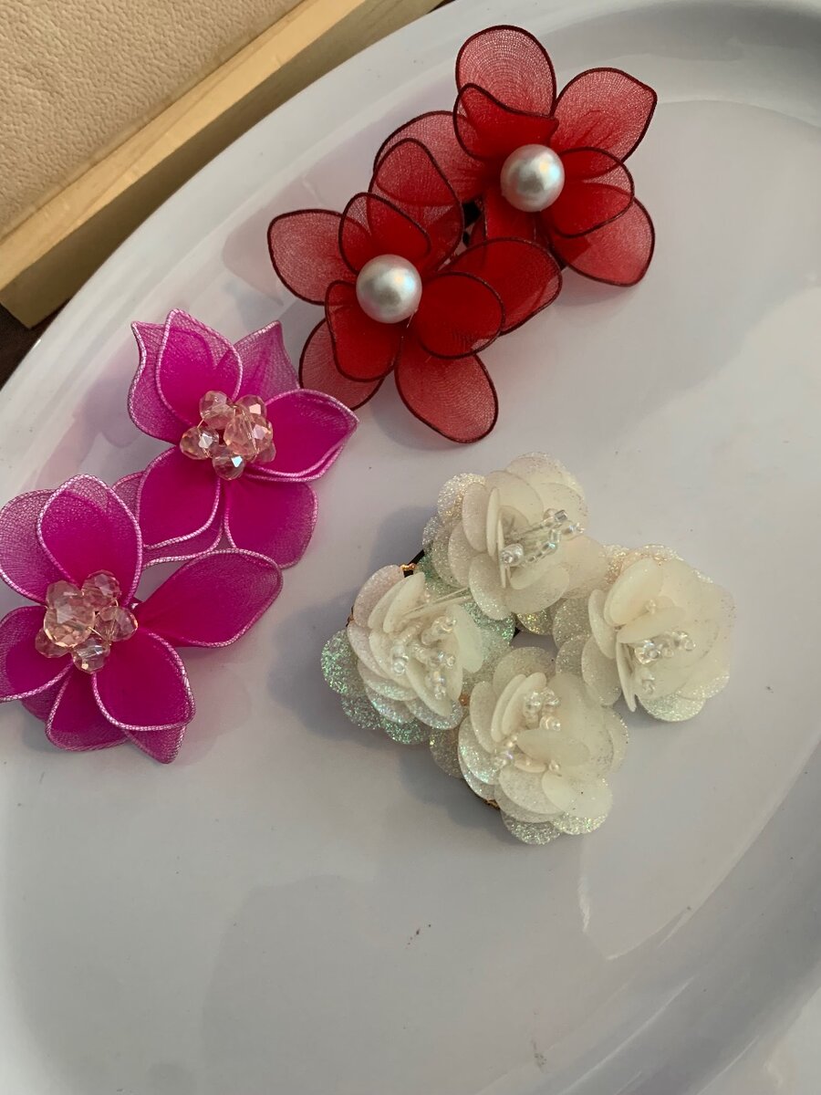 Imprint Flowery earrings