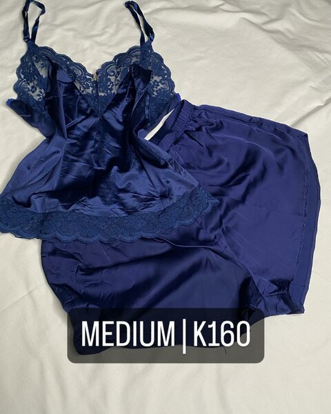 Beautiful women's pajamas blue