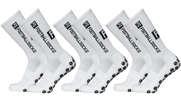 Chaussettes de football antidérapantes pour hommes