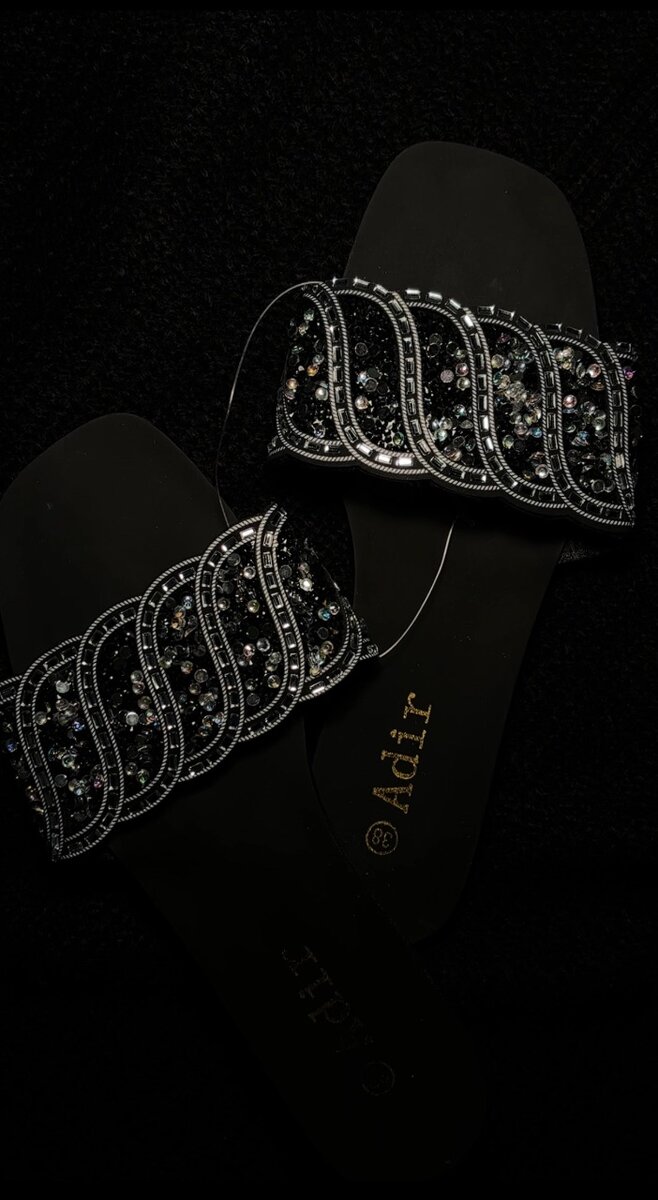 Sandales élégantes à strass