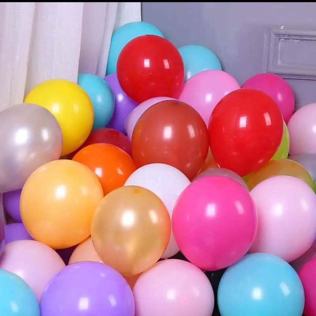Ballons de fête multi  20pcs