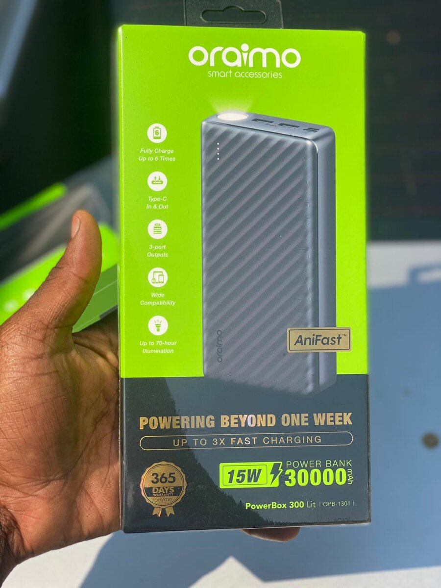 Oraimo 30000mah Powerbank
